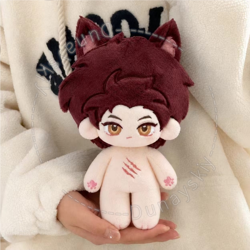 발코 20cm 플러시 의상 치비 늑대 인형 (귀와 가슴 - Embroidery Love 리뷰 및 가격