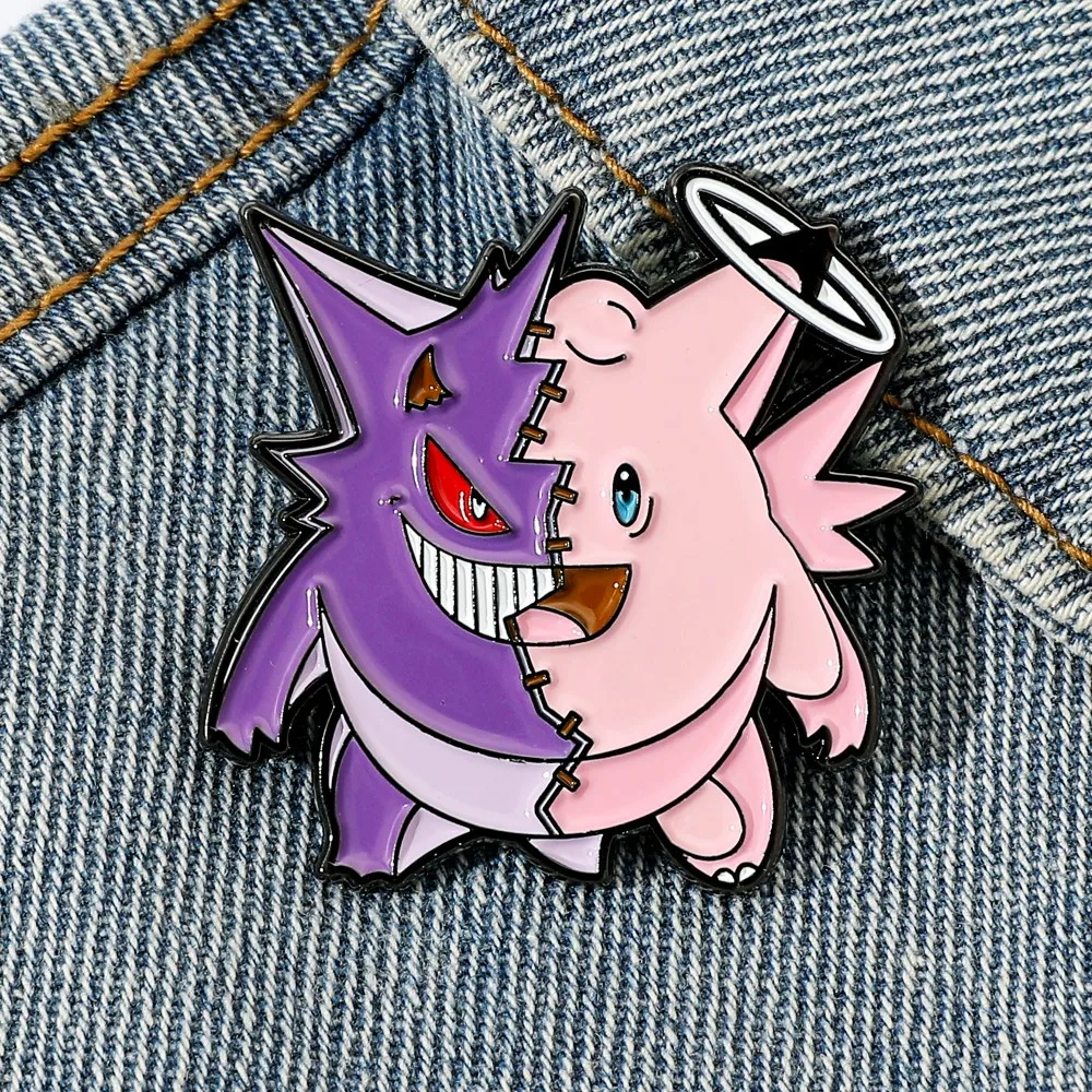 1 Pc 만화 Jigglypuff 브로치 Handsom - Embroidery Textile 리뷰 및 가격