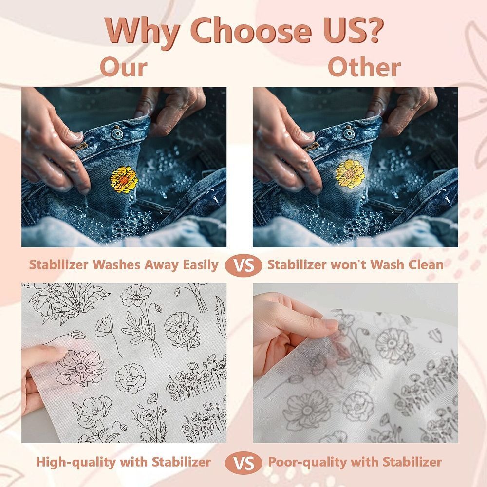 초보자를 위한 물에 녹는 자수 패턴 세트: 얼굴과 호박 - Embroidery For Beginners 리뷰 및 가격