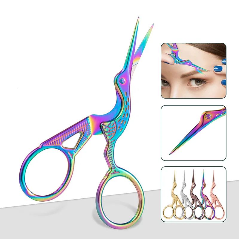 1pc 유럽 스타일 메이크업 가위 9CM 컴팩트 스테인 - Embroidery Eyebrow 리뷰 및 가격