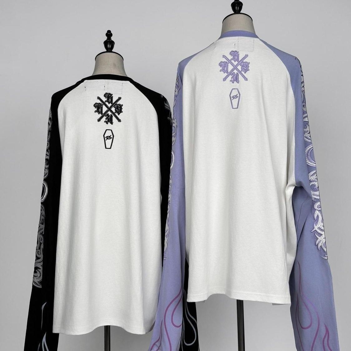 Y2K 일본 하라주쿠 스트리트웨어 콜라보레이션 서브컬쳐 - Embroidery Cotton Shirt 리뷰 및 가격