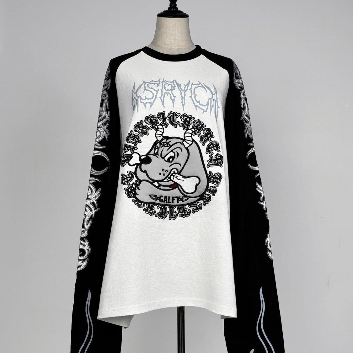 Y2K 일본 하라주쿠 스트리트웨어 콜라보레이션 서브컬쳐 - Embroidery Cotton Shirt 리뷰 및 가격