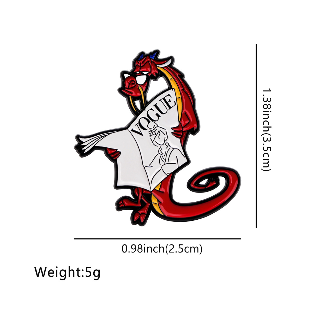 핫세일 최신 고품질 합금 드래곤 브로치 에나멜 라펠 핀 - Embroidery Textile 리뷰 및 가격