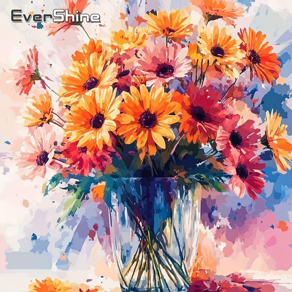 에버샤인 다이아몬드 아트 페인팅 플라워 풀 스퀘어 모자 - Embroidery Daisy Flower 리뷰 및 가격